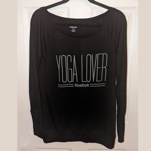 Reebok yoga shirt